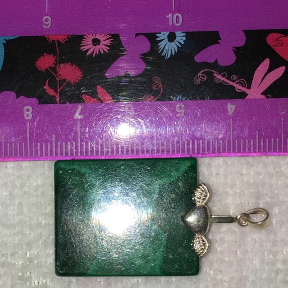 Malachite Pendant - Picture 3 of 4